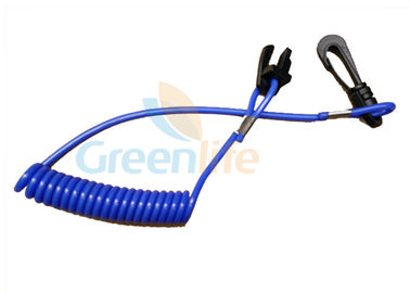 Plastikowy Modny Kill Switch Cord Niebieski Plastikowy Smycz do Bezpieczeństwa Rip Cord Cord